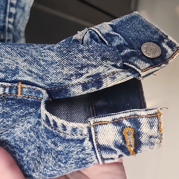 Vintage Levi's 3/4 Sleeves Jean Jacket Size M - Picture 8 of 9